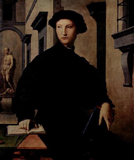 Agnolo Bronzino Portrat des Ugolino Martelli oil painting picture